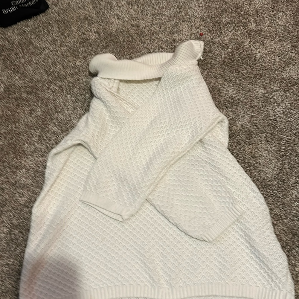 Croft&Barrow white XL turtle neck